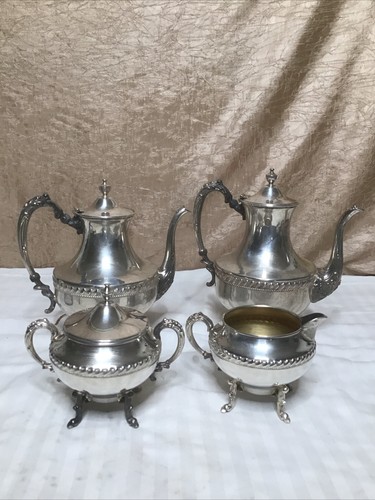 Rare vintage silver plated tea - vintage,