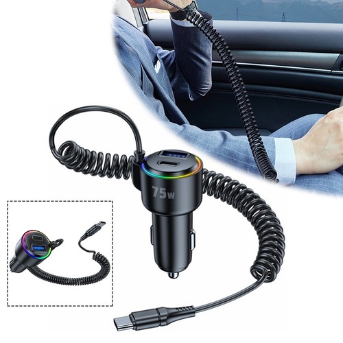 75w usb car charger - car, with