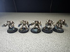 Warhammer 40K Space Marines Dark Angels Terminators x5 Pro Paint Drakhar Studio!