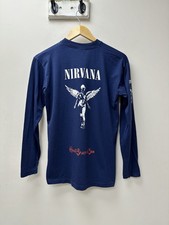 Vintage Nirvana 2000's Heart Shaped Box Long Sleeve T Shirt - Small Deadstock