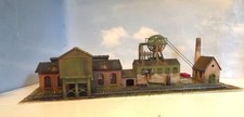 N gauge model railway complete colliery diorama plastic not card