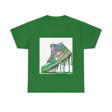 Green Dripping Sneaker Tee |