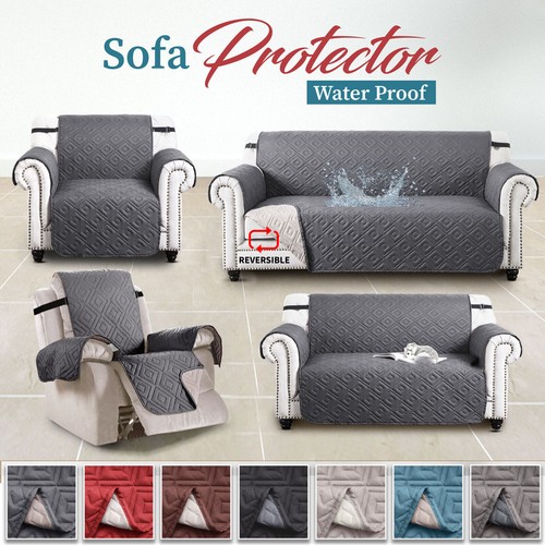 Non slip quilted sofa - slip,
