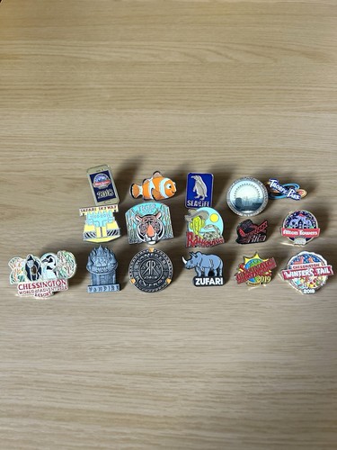 16x merlin pin badges - 16x,