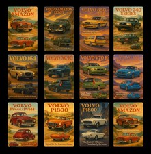 Volvo Cars Metal Poster Tin
