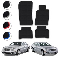 Car Mats for Mercedes E-Class (2002-2008) [W211] Carpet Colour Trim Tailored Fit