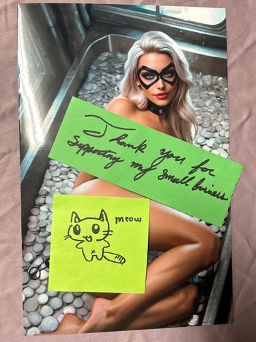 Black cat cosplay bangers - black,