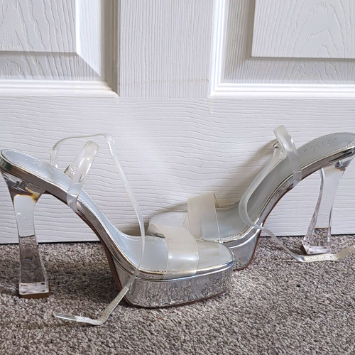 Asos design clear silver - asos, clear/silver