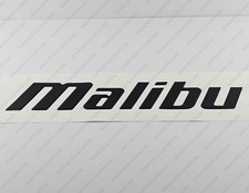 MALIBU BOAT LOGO BLACK RAISED