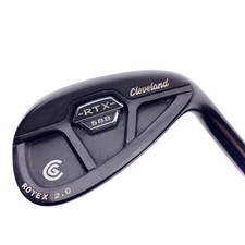Used Cleveland 588 RTX 2.0 CB Black Satin Gap Wedge / 50.0 Degrees / Wedge Flex