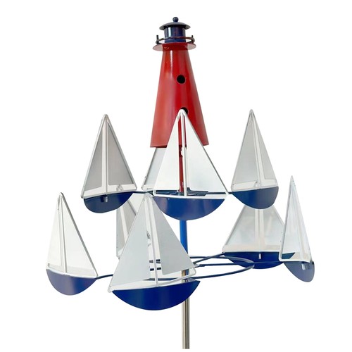 Art wind sculpture lighthouse - sculpture,,