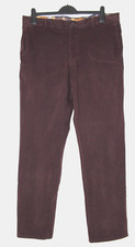 MAGEE Trousers Mens  Warm Brown Moleskin Shooting Country Chino Straight 38 R