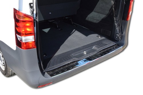 Rear bumper sill protector for - rear,