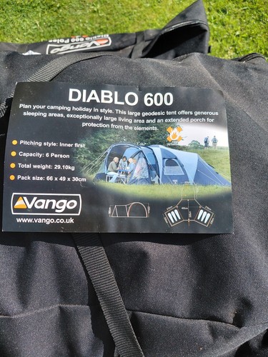 Blue vango diablo 600 person - blue,