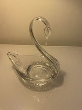 Vintage Crystal Clear Glass