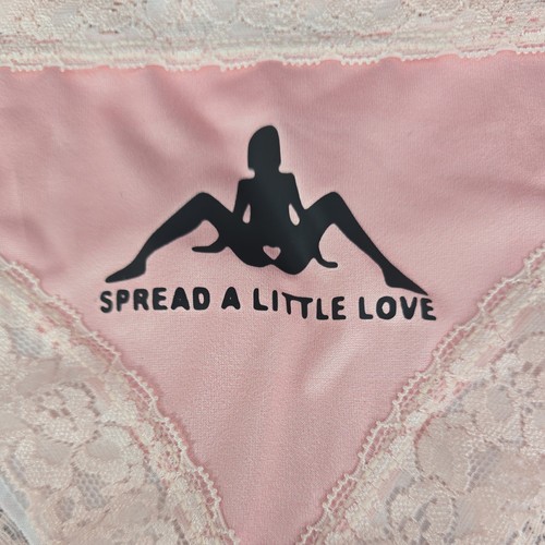 Spread the love frilly pink - the,