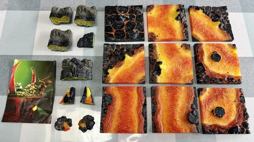 Dwarven forge hellscape - dwarven,