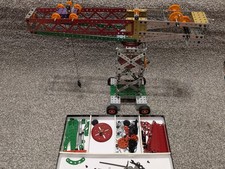 Meccano Crane metal job lot 