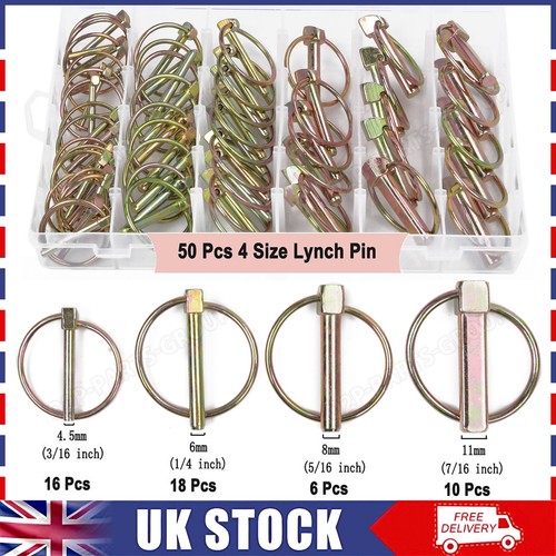 50pcs lynch pin - lynch, set