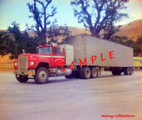 8x10 color semi truck - 8x10,