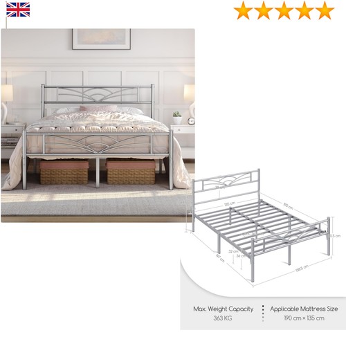 12v caravan metal - double, bed