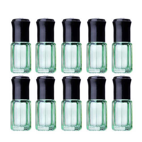 10x 3ml green - green, roller