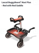 BNIB Lascal BuggyBoard Maxi+ Buggy Board with Saddle - Fits Most PramsPushchairs