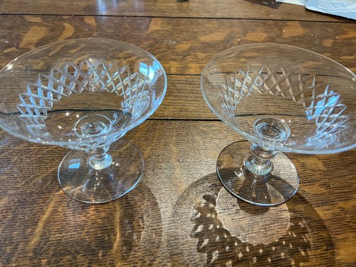 Pair vintage stuart cut - pair,
