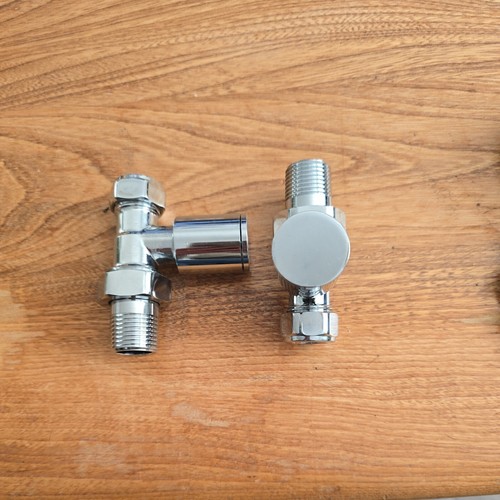 Radiator valves angled - radiator,