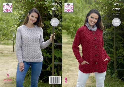Womens raglan sleeve cable - womens,