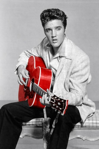 Elvis presley black - -black, and