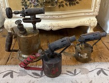 3 X Vintage Brass Blow Torch