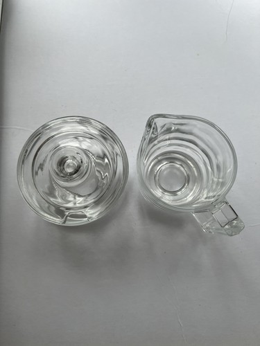 Italian clear glass - italian, jug