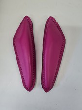 Pink Leather Velcro Knee Thigh