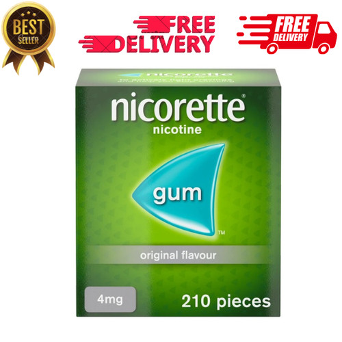 Nicorette chewing gum - chewing, flavours