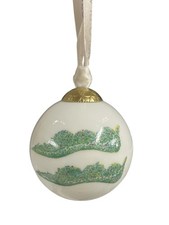 Halcyon Days Special Edition Manolo Blahnik Christmas Wreath Bauble 3''