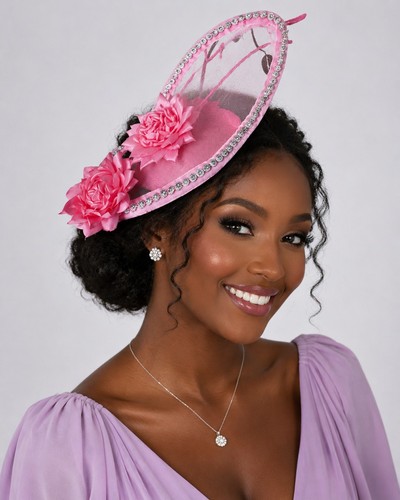 Elegant pink floral - pink,