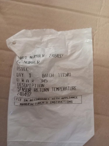 Baxi return temperature sensor - baxi,