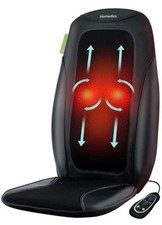 HoMedics SBM-65H-GB Shiatsu Back Massager Chair with Heat & Vibration
