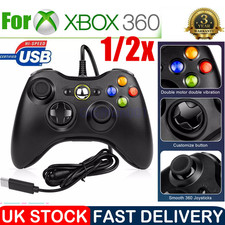 1/2x Black USB Wired
