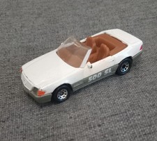 Vintage Matchbox Mercedes Benz 500SL White Diecast Model Car