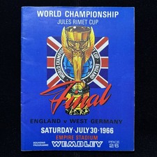 1966 World Cup Final Programme