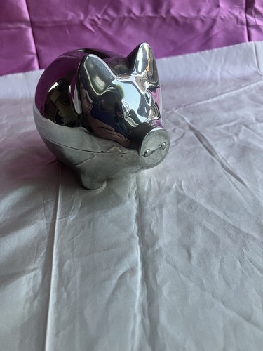 Vintage silver plated metal - silver,