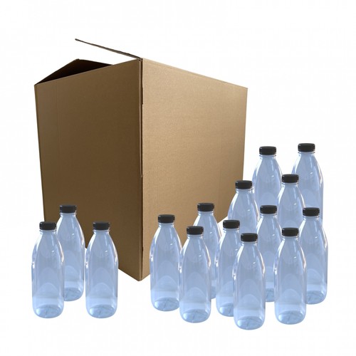 Litre plastic juice - plastic, bottles