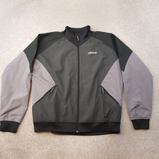 Adidas Mens Track Jacket Large Grey Shell Firebird Originals Beckenbauer SST Adi