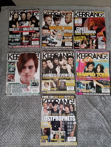 Kerrang music magazine joblot - kerrang,
