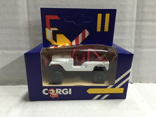 Corgi junior jeep cabrio white - junior,