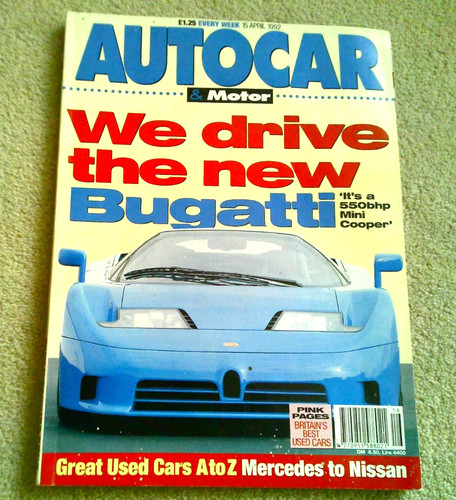 Autocar 1992 bugatti - 1992.bugatti, drive.