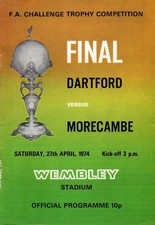 1974 FA TROPHY FINAL DARTFORD