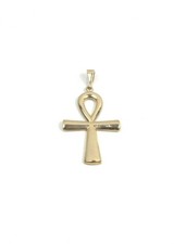 9ct Gold Ankh Cross Pendant